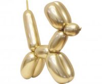 Modelling balloons «gold chrome»