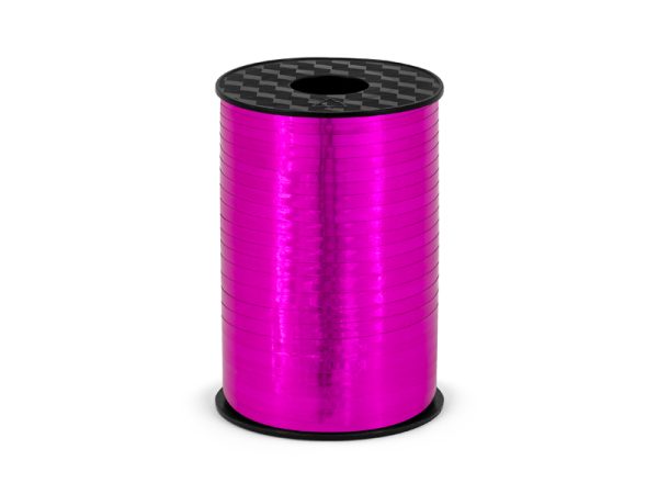 Balloon ribbon "DARK PINK METALLIC"