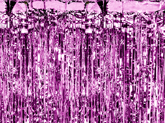 Party curtains, fuchsia