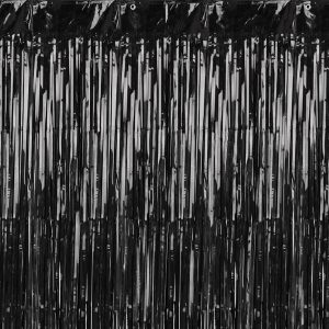 peokardinad-mustad Foil balloon "NUMBER 8" holo glitter gold