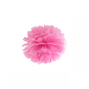 pompon-roosa Confetti, silver