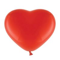 Latex balloon «red heart»