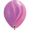 Latex balloon «pink violet agate»
