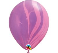 Latex balloon «pink violet agate»