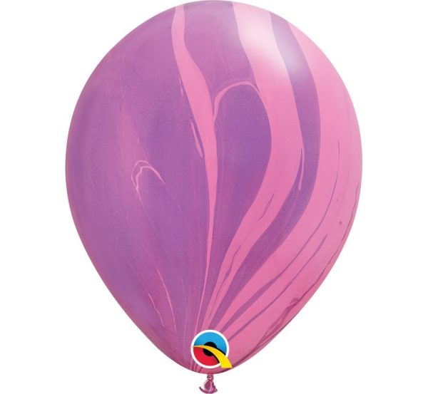 Latex balloon «pink violet agate»