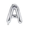 Foil balloon letter «A», silver