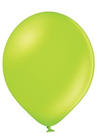 Latex balloon «apple green metallic»